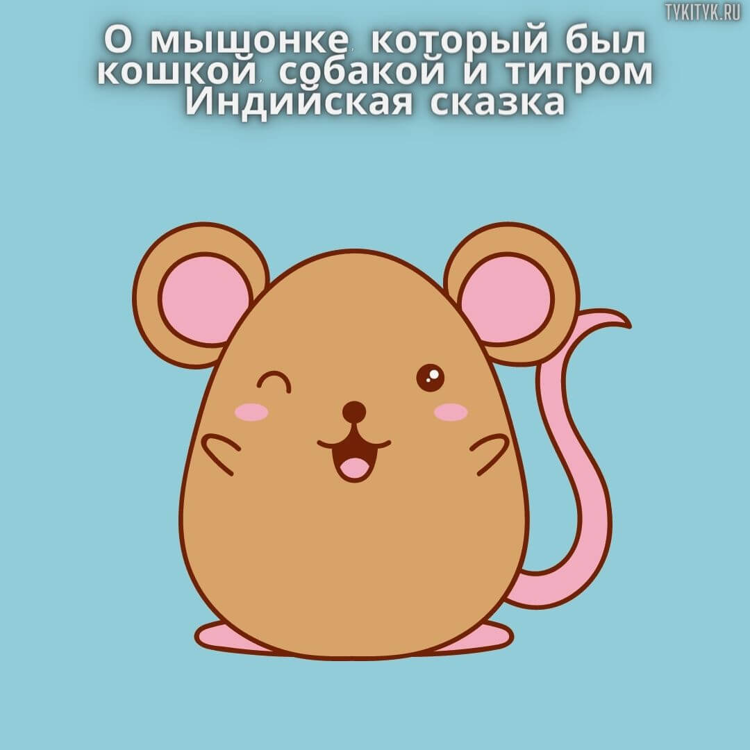 Сказка о мышонке, который был кошкой, собакой и тигром 🐭 Индийская