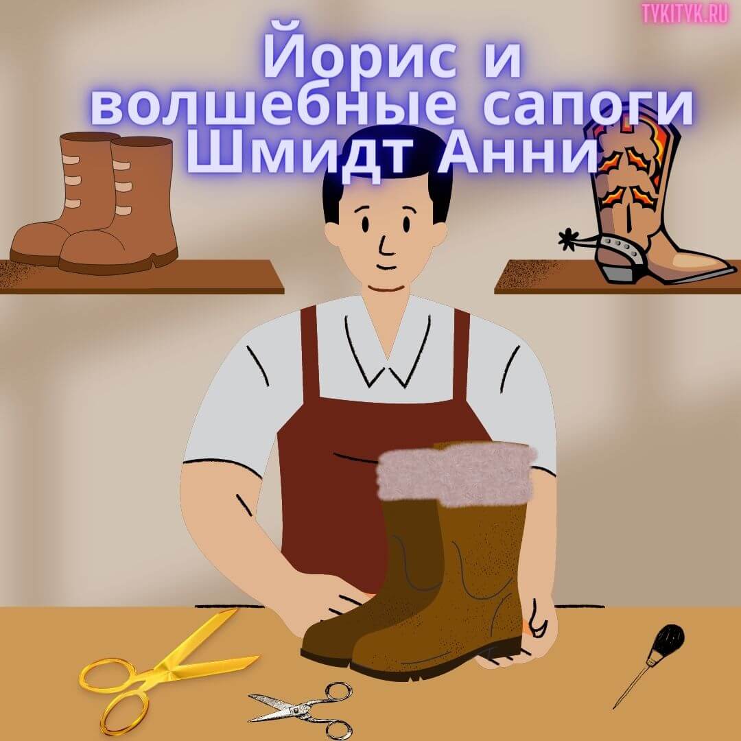 Сказка для детей Йорис и волшебные сапоги 👢 Шмидт Анни