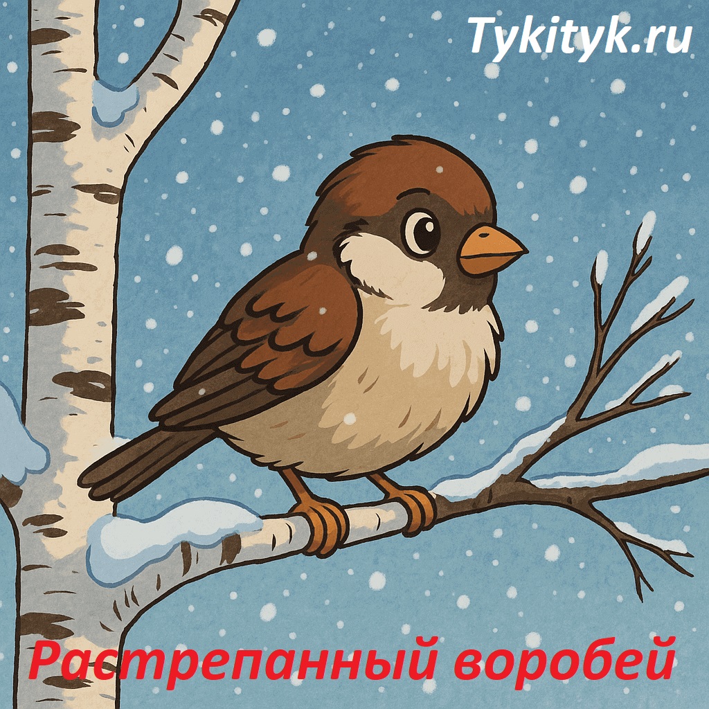 Картинка к рассказу Растрепанный воробей Паустовский К.Г.