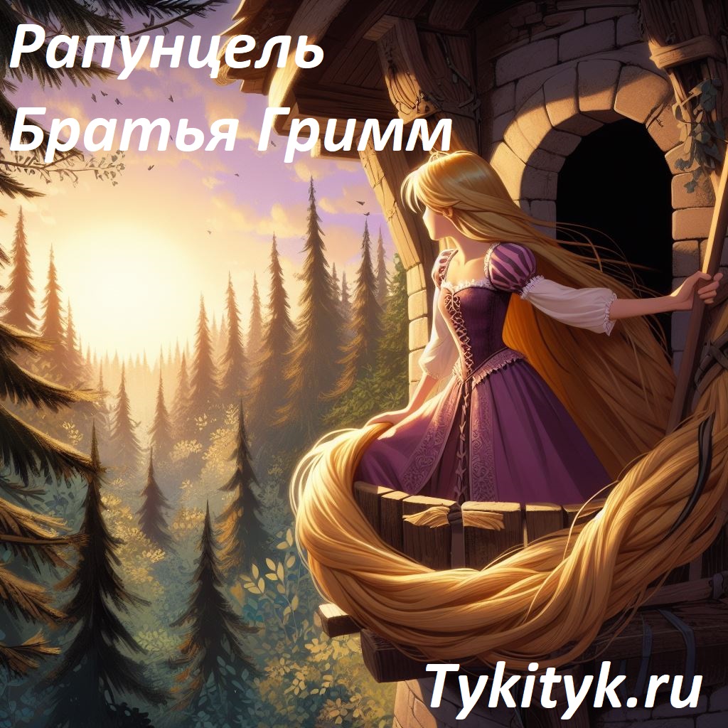 Сказка для детей Рапунцель ❤ Братья Гримм