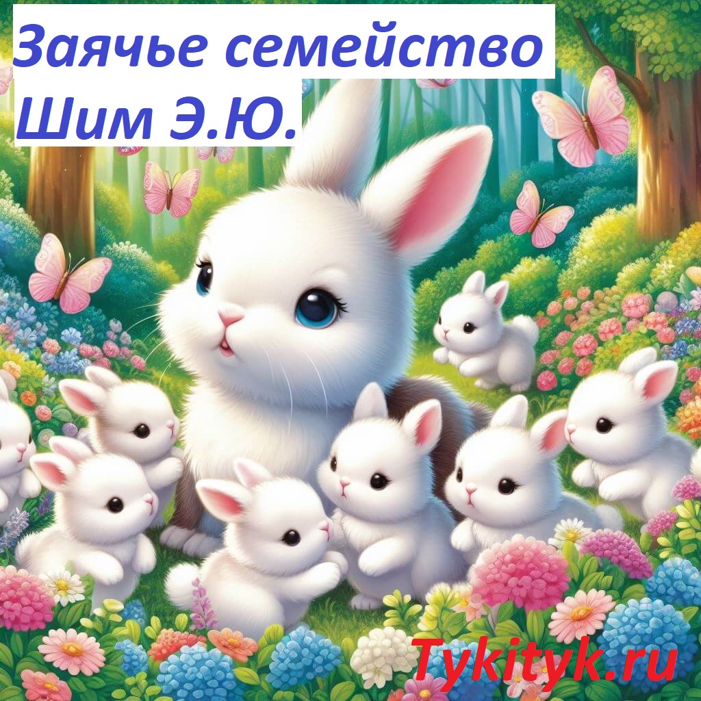 Сказка для детей Заячье семейство 🐇 Шим Э.Ю.