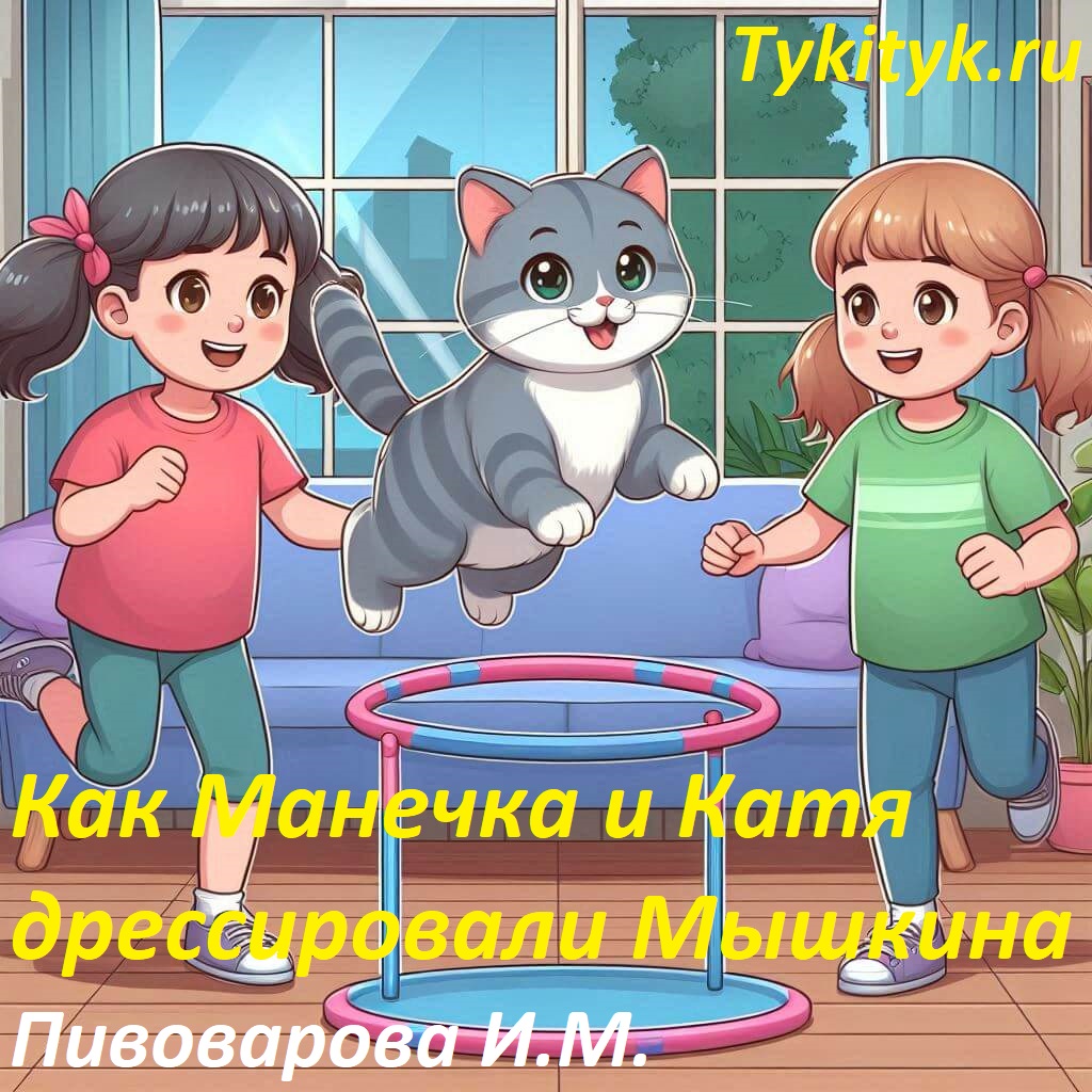 Рассказ Как Манечка и Катя дрессировали Мышкина 🐈 Пивоварова И.М.