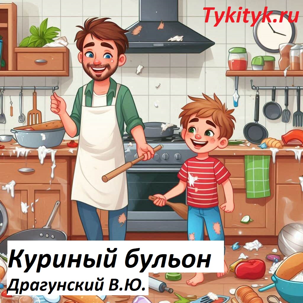 Рассказ для детей Куриный бульон 🥣 Драгунский В.Ю.