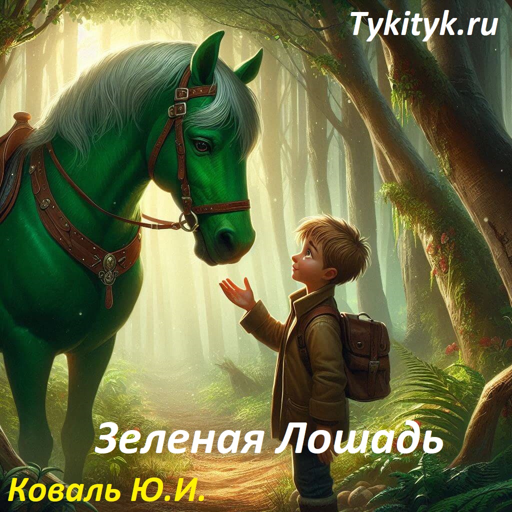 Сказка для детей Зеленая Лошадь 🐎 Коваль Ю.И.