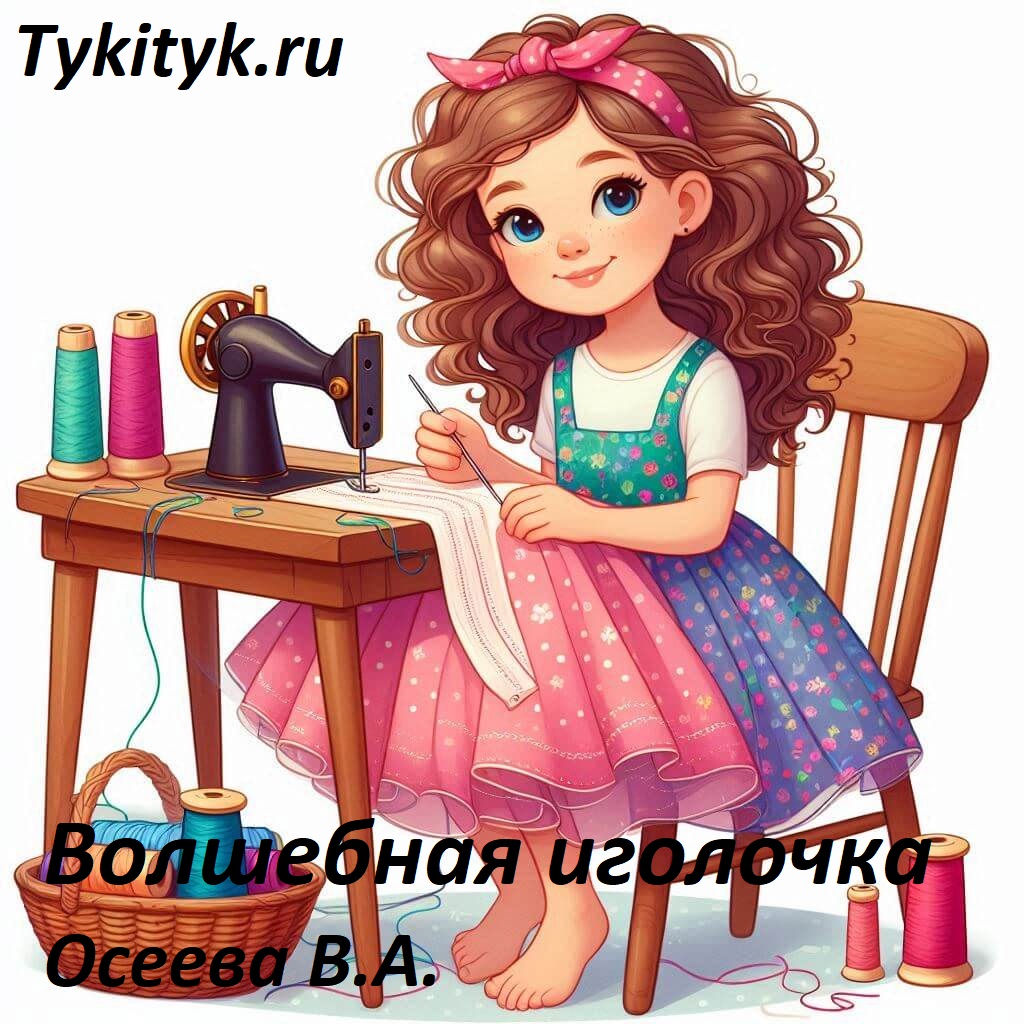 Картинка к сказке Волшебная иголочка Осеева В.А.