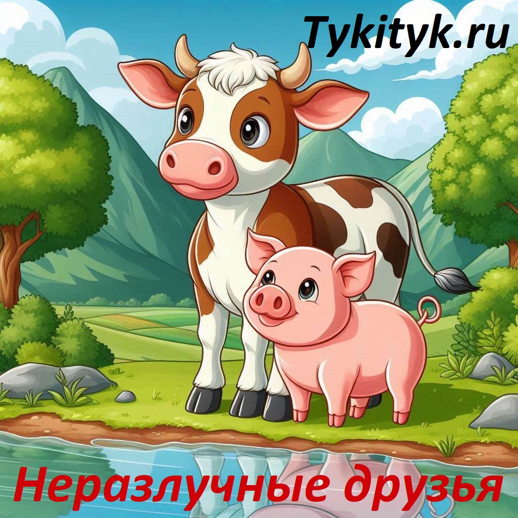 Картинка к сказке Неразлучные друзья Пляцковский М.С.