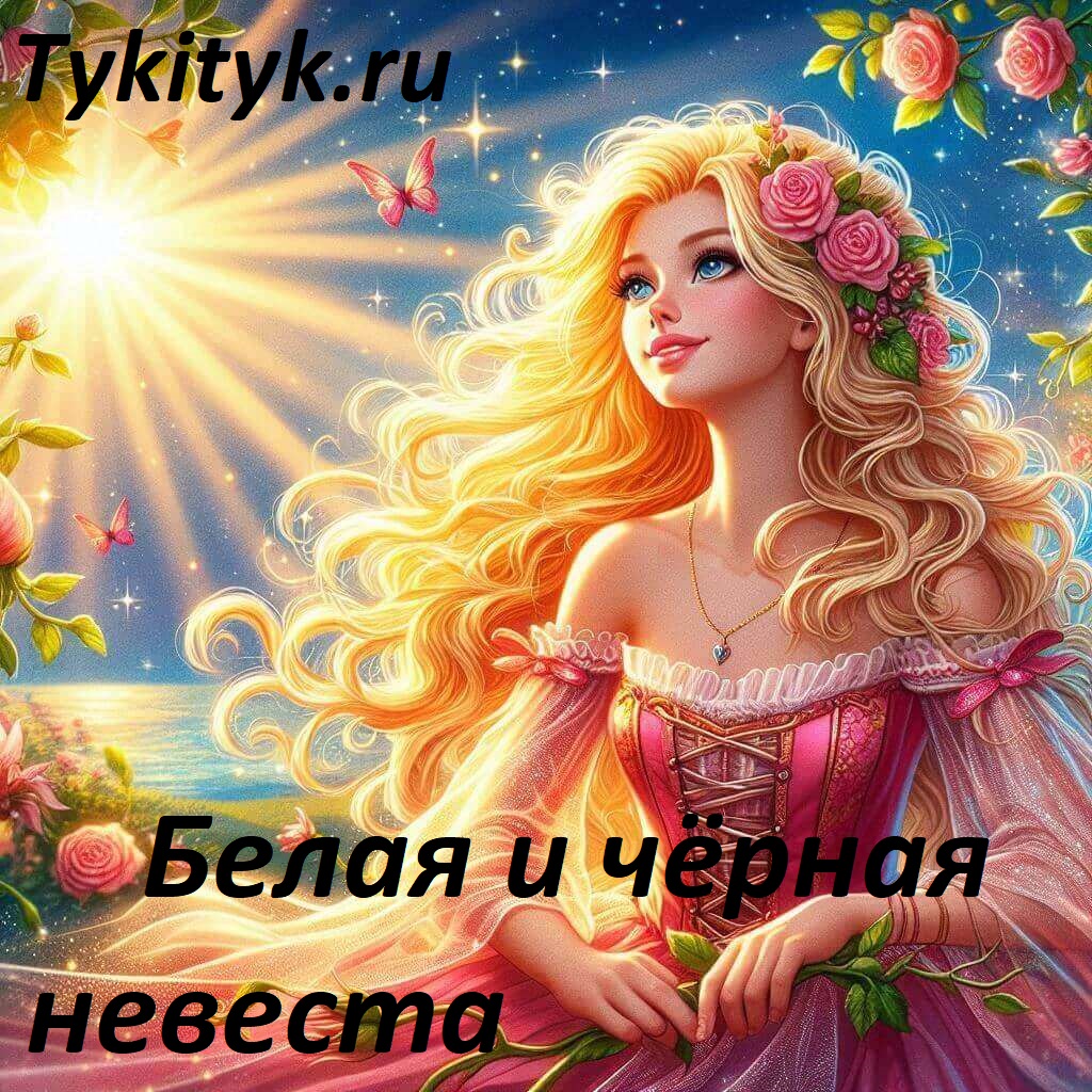 Картинка к сказке Белая и чёрная невеста Братья Гримм