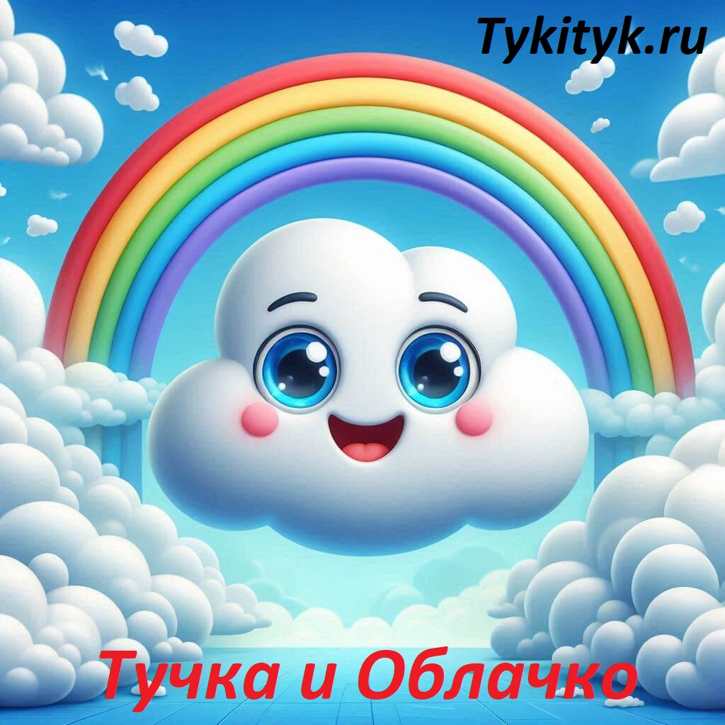 Картинка к сказке Тучка и Облачко Лужбина О.В.