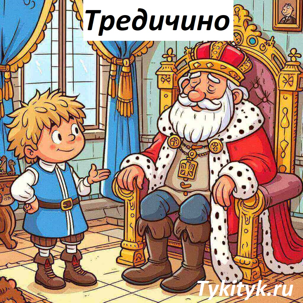 Картинка к сказке Тредичино итальянская народная