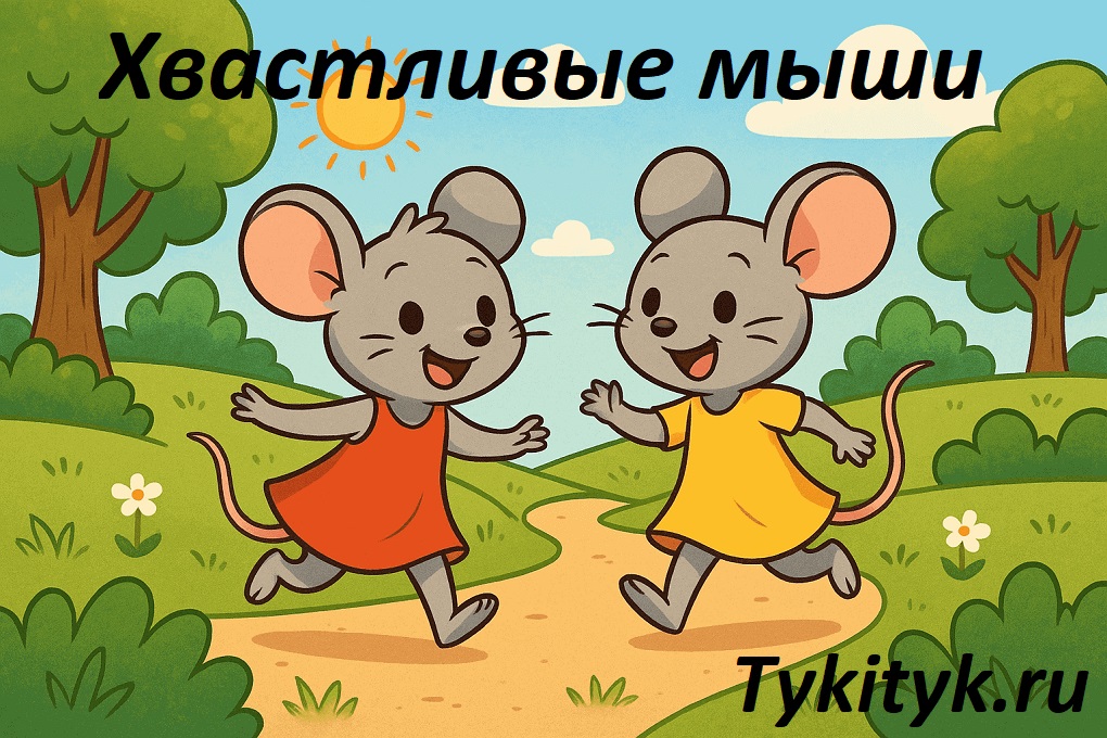 Картинка к сказке Хвастливые мыши тибетская народная