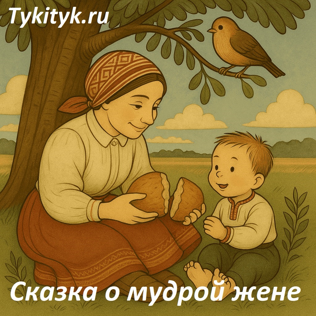 Картинка к сказке Сказка о мудрой жене латышская народная