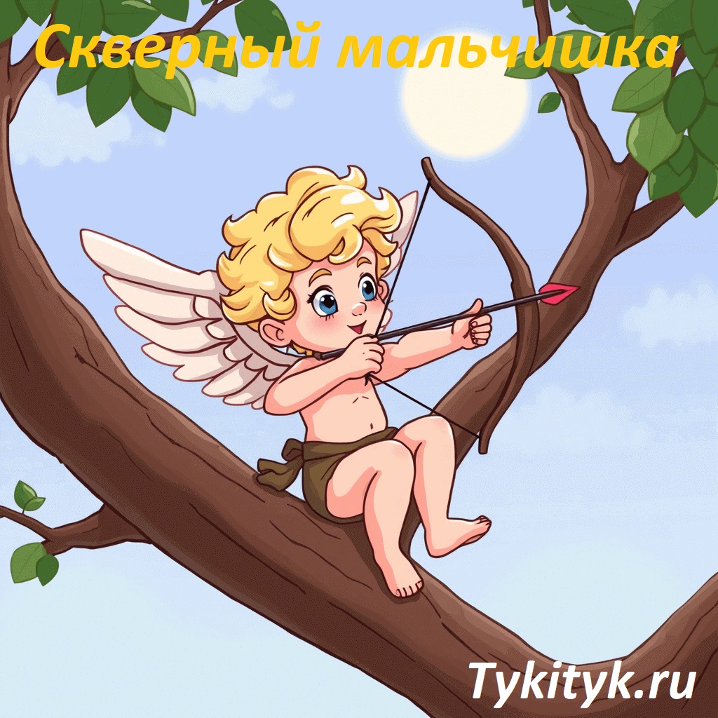 Картинка к сказке Скверный мальчишка Андерсен Г.Х.
