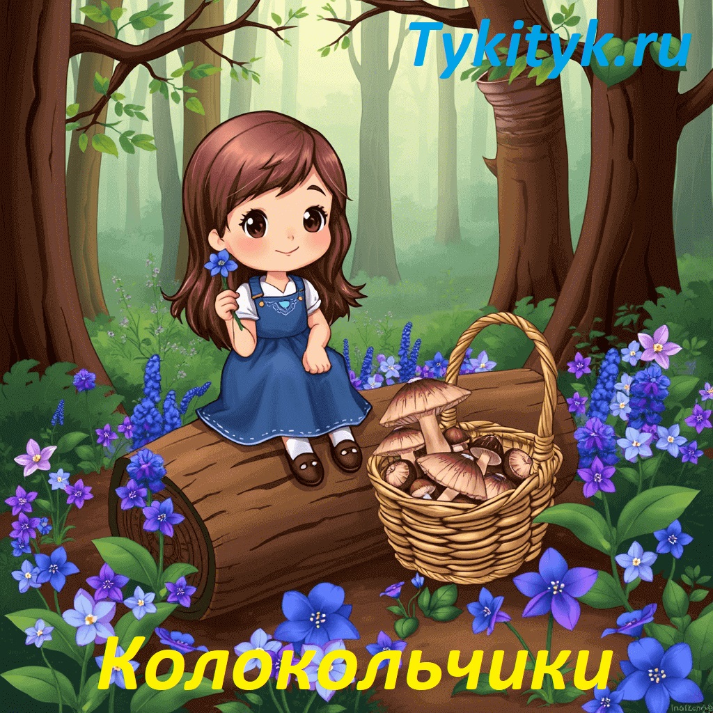 Картинка к сказке Колокольчики Тайц Я.М.