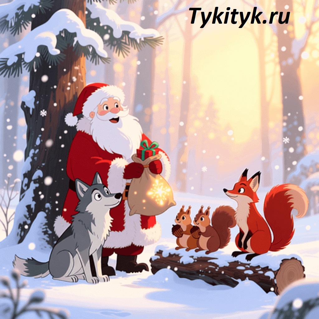 Картинка к сказке «Трудно быть добрым» Автор — Абрамцева Н. К.
