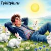 Картинка к рассказу «Как я хотел зайцу соли на хвост насыпать». Автор — Бианки В. В.