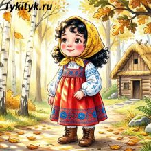 Девочка-Печурочка 🐻 Карельская народная