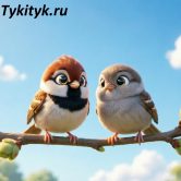 Воробьишкина весна 🌞 Сладков Н.И.